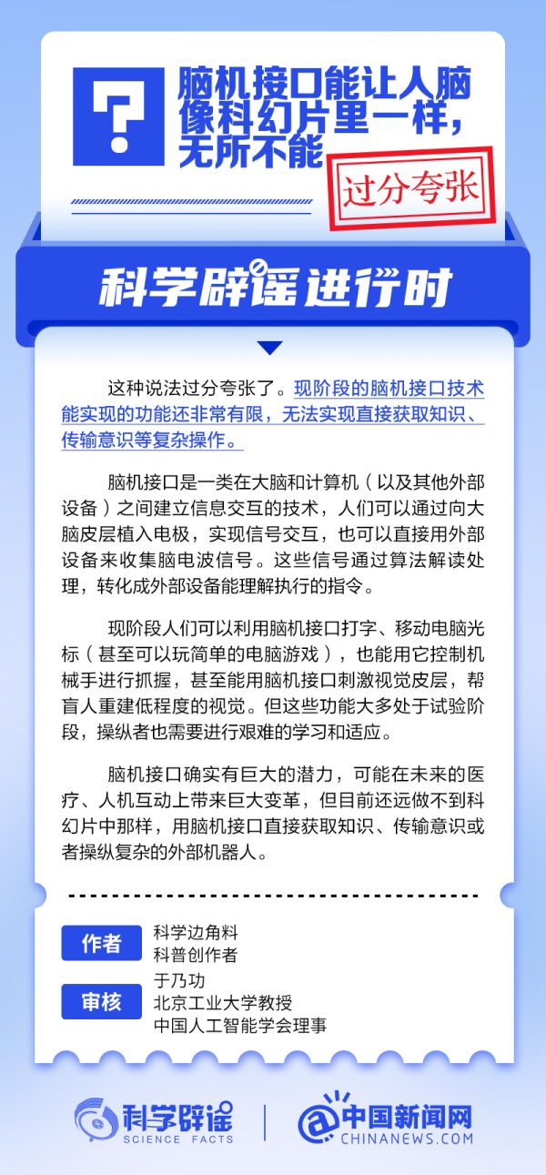 华锋优配快线 脑机接口能让人脑像科幻片里一样，无所不能？
